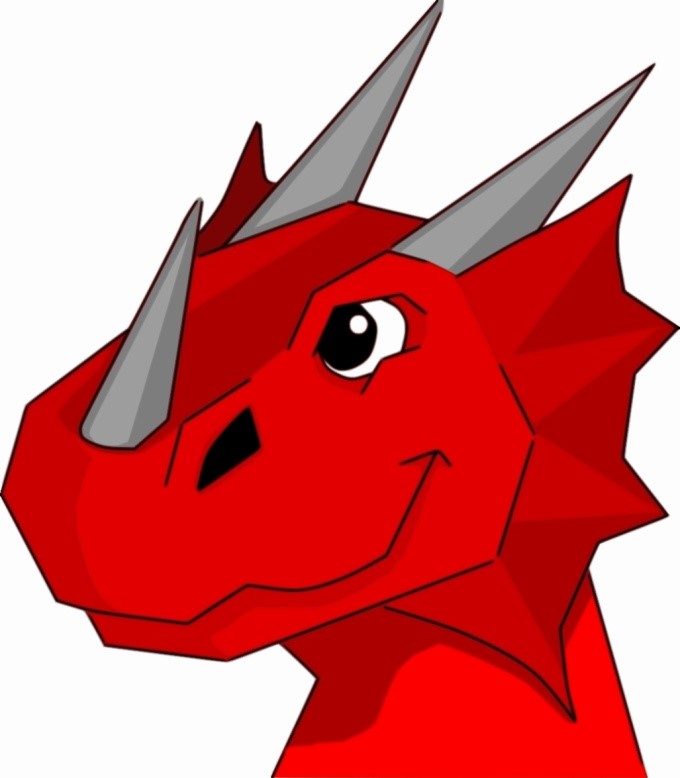 Dane Dragon Mascot